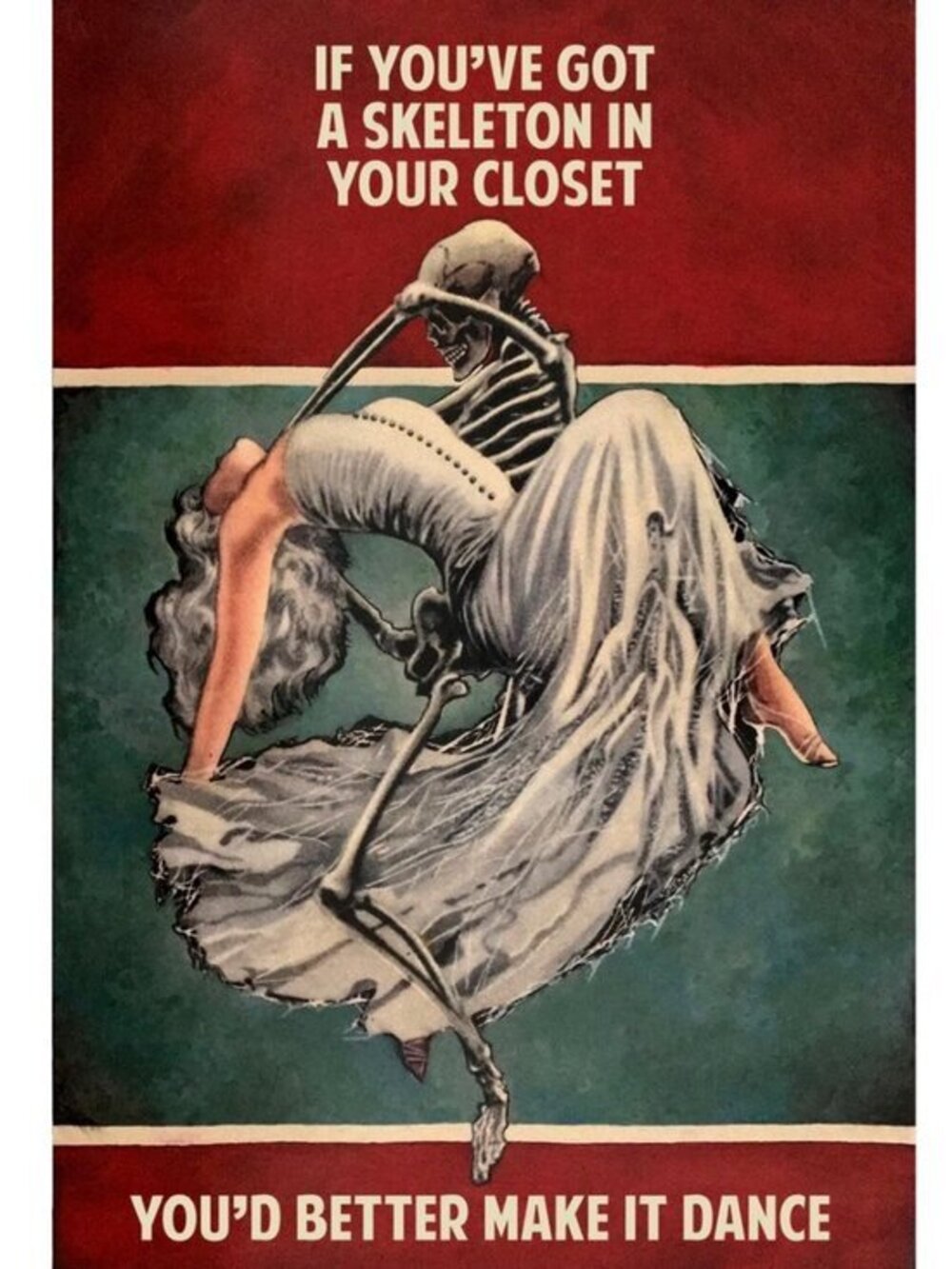 The Connor Brothers " If You Got a Skeleton in Your Closet  "Rare Original Print